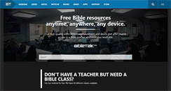 Desktop Screenshot of bibletalk.tv